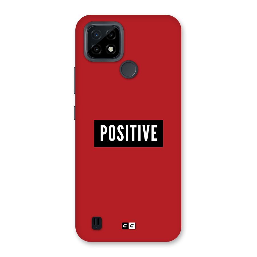Positive Minimal Back Case for Realme C21