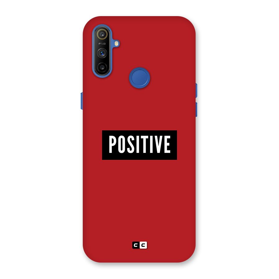 Positive Minimal Back Case for Realme Narzo 10A