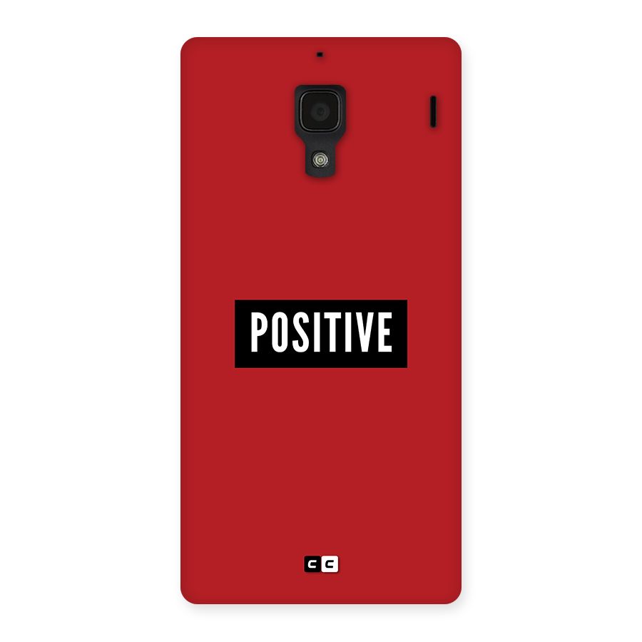 Positive Minimal Back Case for Redmi 1s