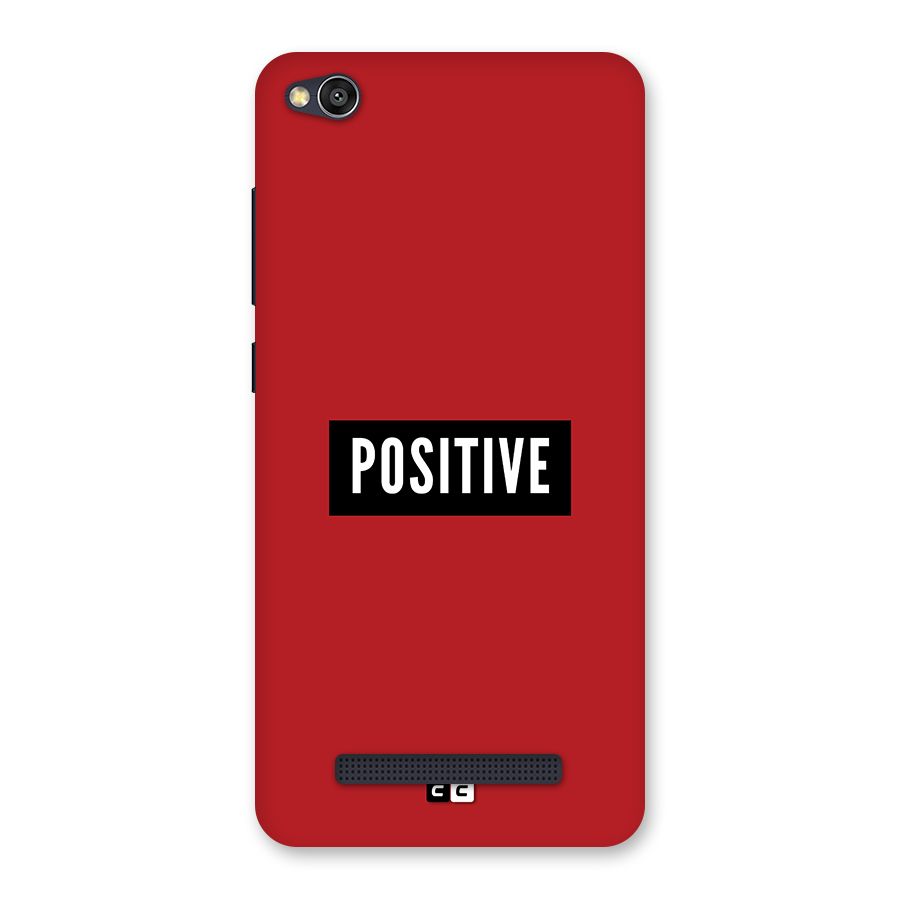 Positive Minimal Back Case for Redmi 4A