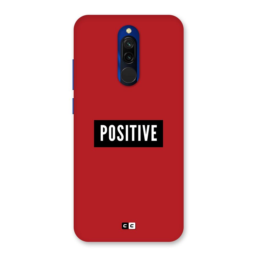 Positive Minimal Back Case for Redmi 8