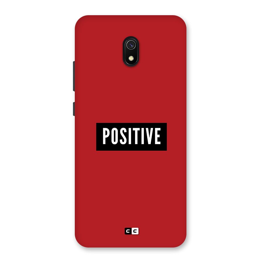 Positive Minimal Back Case for Redmi 8A