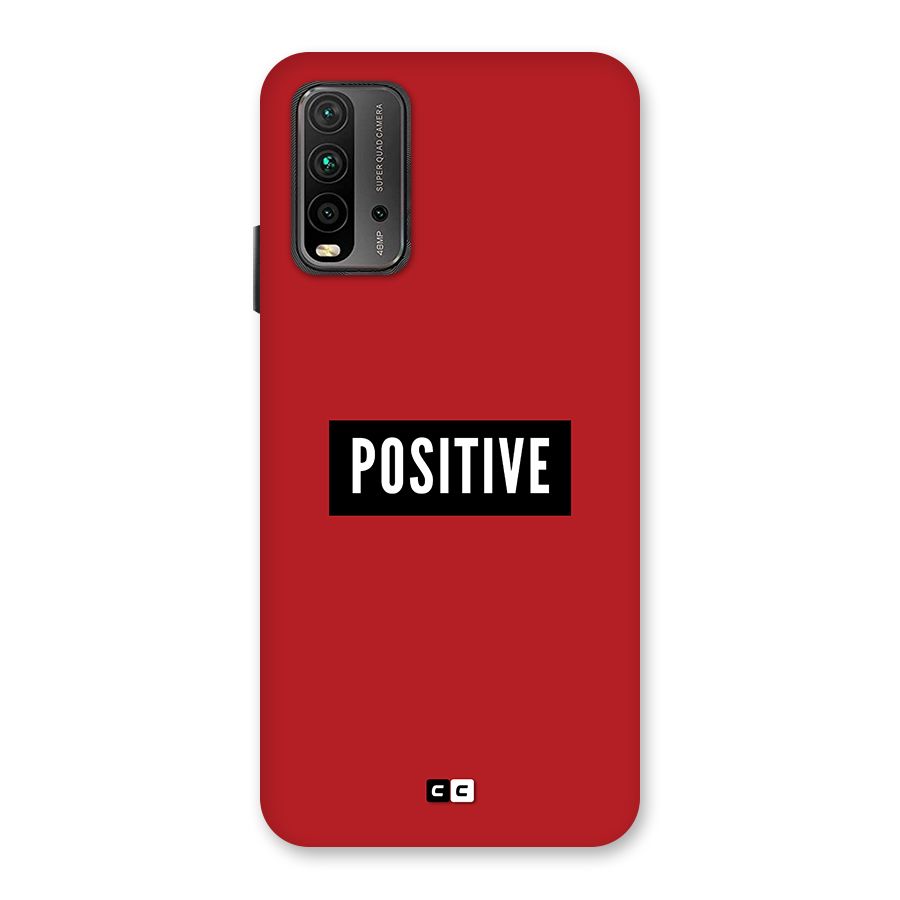 Positive Minimal Back Case for Redmi 9 Power