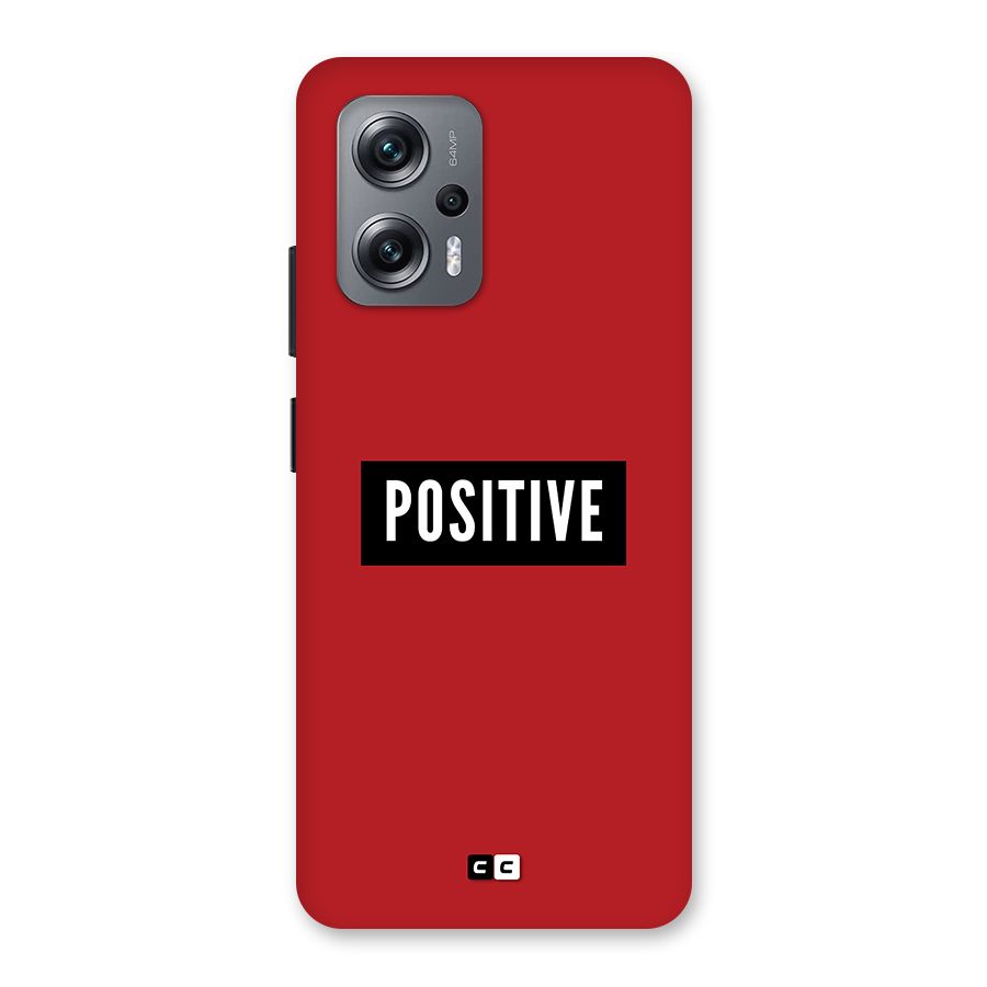 Positive Minimal Back Case for Redmi K50i