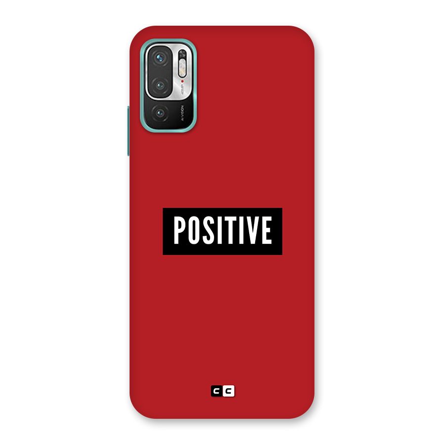 Positive Minimal Back Case for Redmi Note 10T 5G