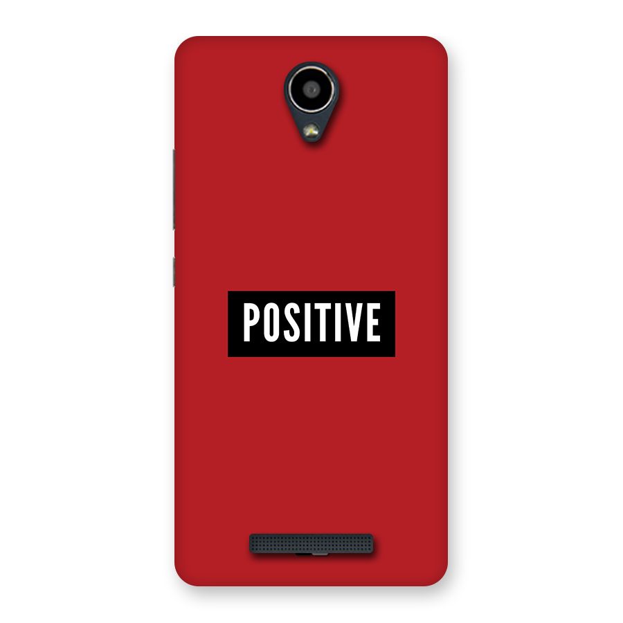 Positive Minimal Back Case for Redmi Note 2