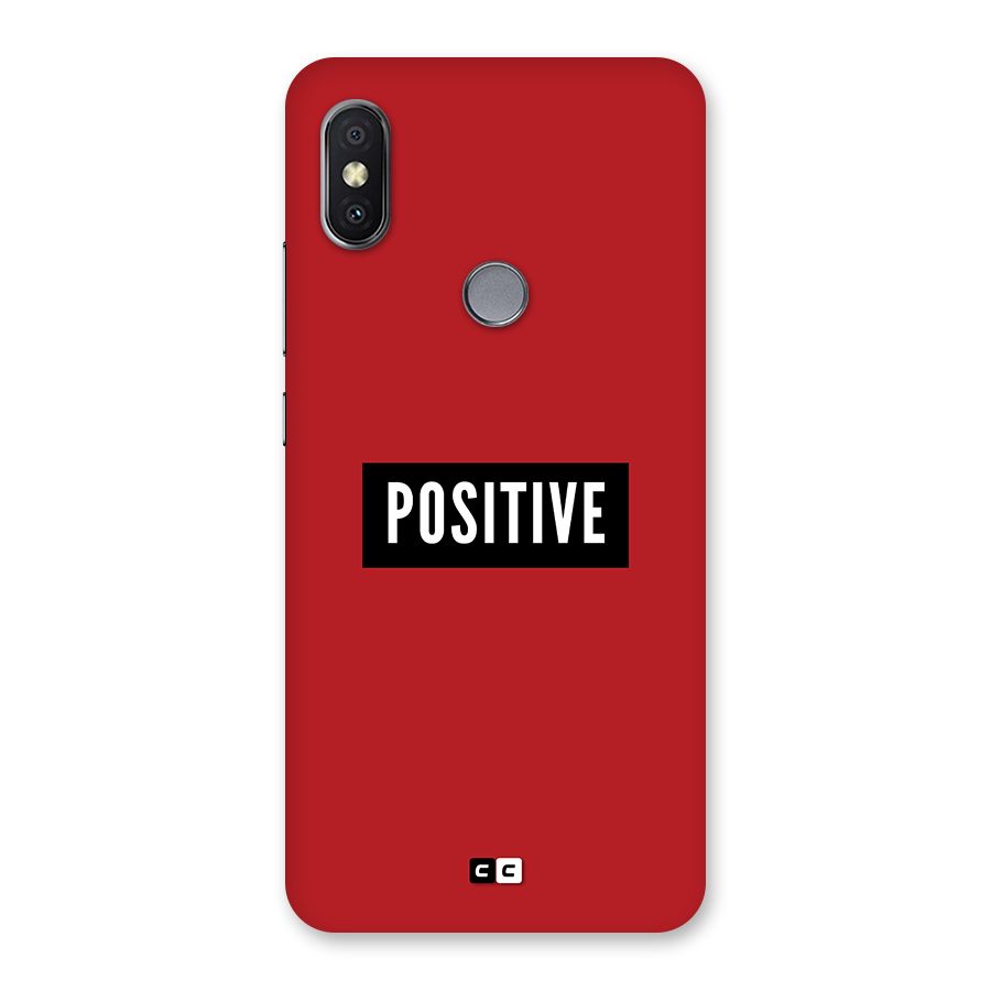 Positive Minimal Back Case for Redmi Y2