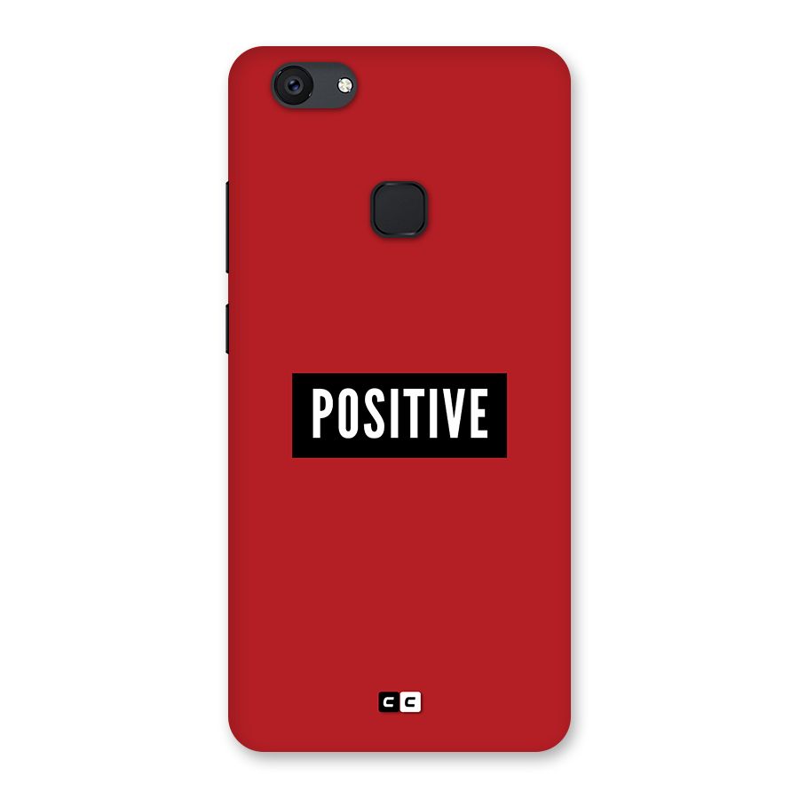 Positive Minimal Back Case for Vivo V7 Plus