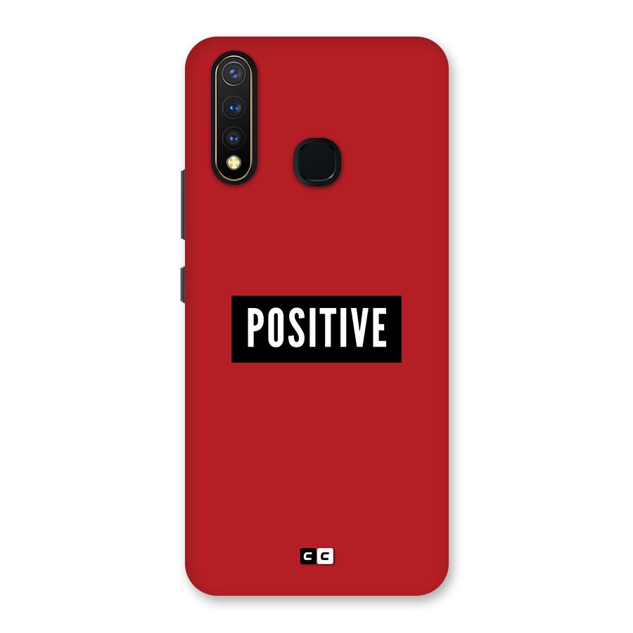 Positive Minimal Back Case for Vivo Y19