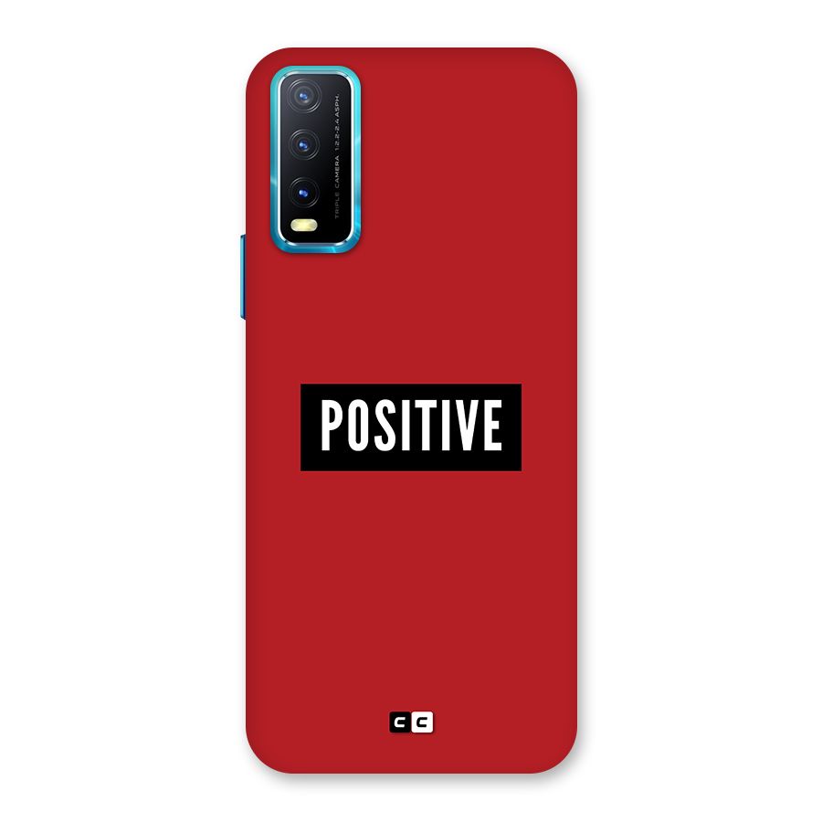Positive Minimal Back Case for Vivo Y20