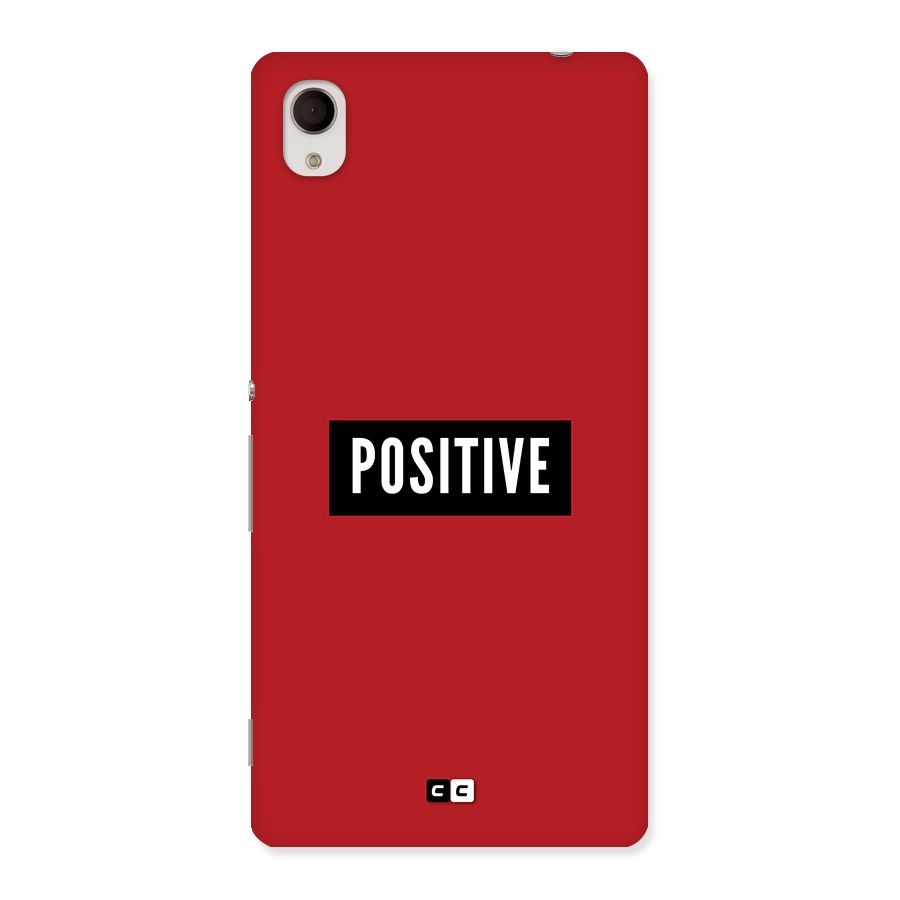 Positive Minimal Back Case for Xperia M4