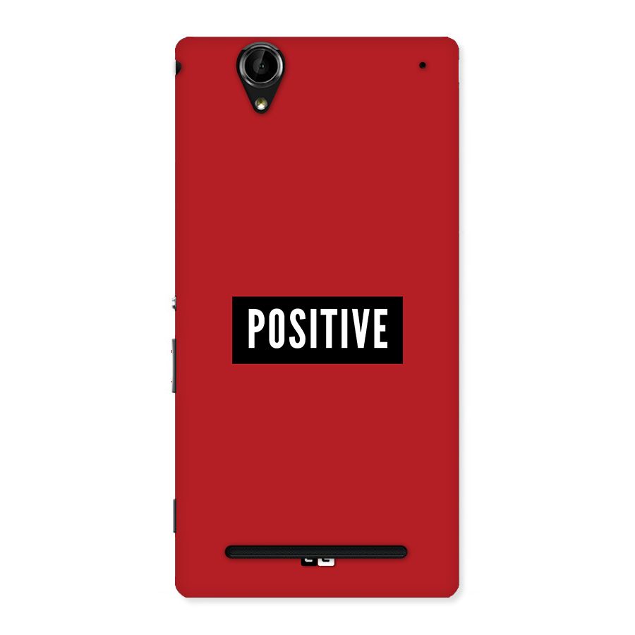 Positive Minimal Back Case for Xperia T2