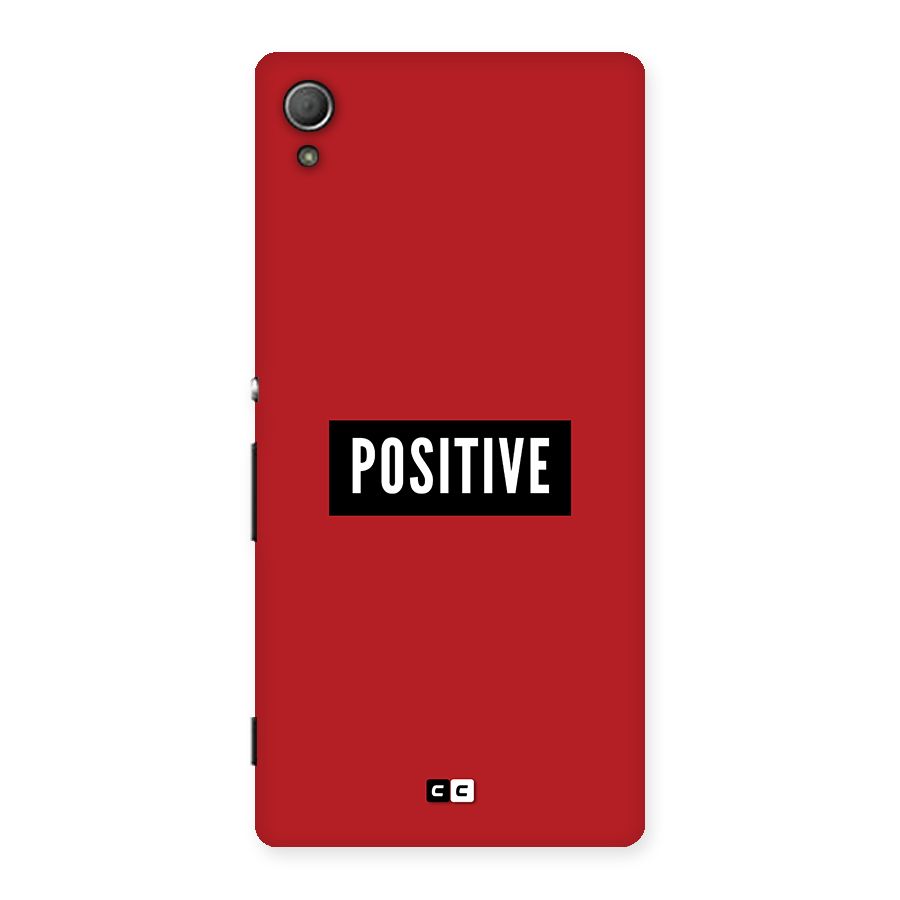 Positive Minimal Back Case for Xperia Z3 Plus