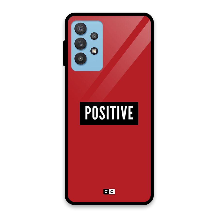 Positive Minimal Glass Back Case for Galaxy M32 5G