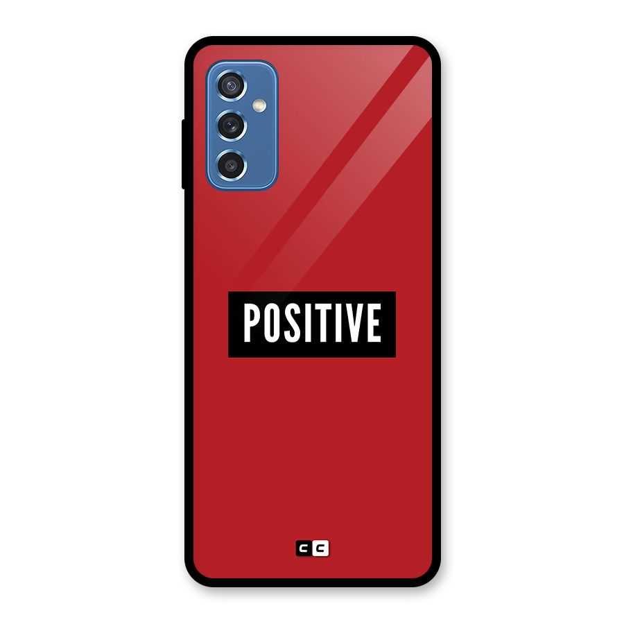 Positive Minimal Glass Back Case for Galaxy M52 5G