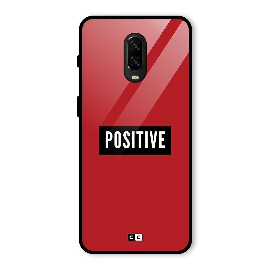 Positive Minimal Glass Back Case for OnePlus 6T
