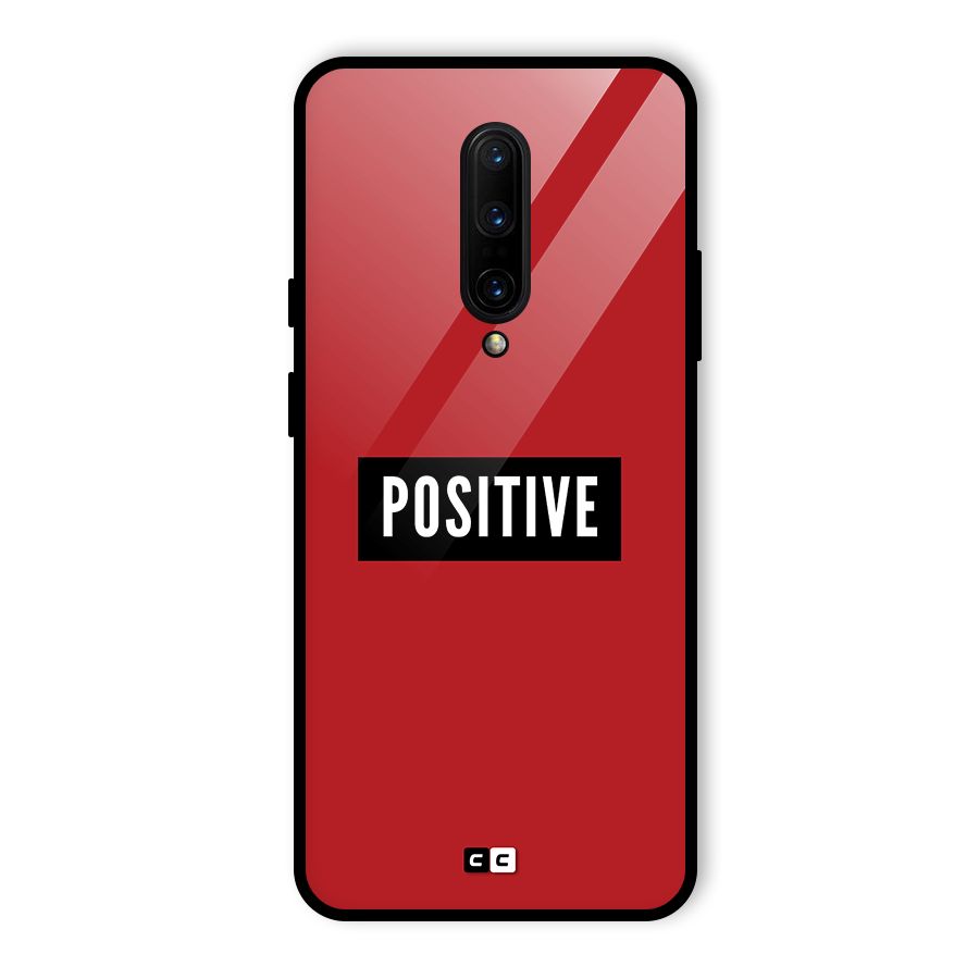 Positive Minimal Glass Back Case for OnePlus 7 Pro