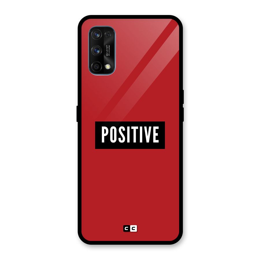 Positive Minimal Glass Back Case for Realme 7 Pro