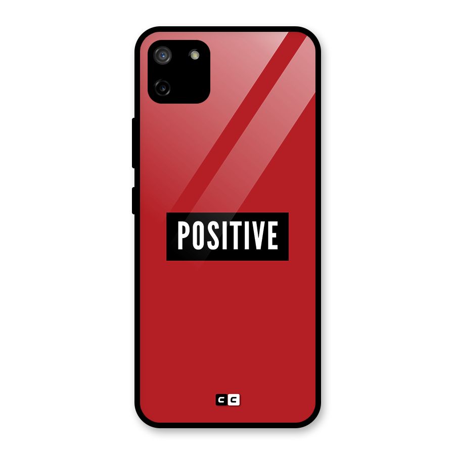 Positive Minimal Glass Back Case for Realme C11