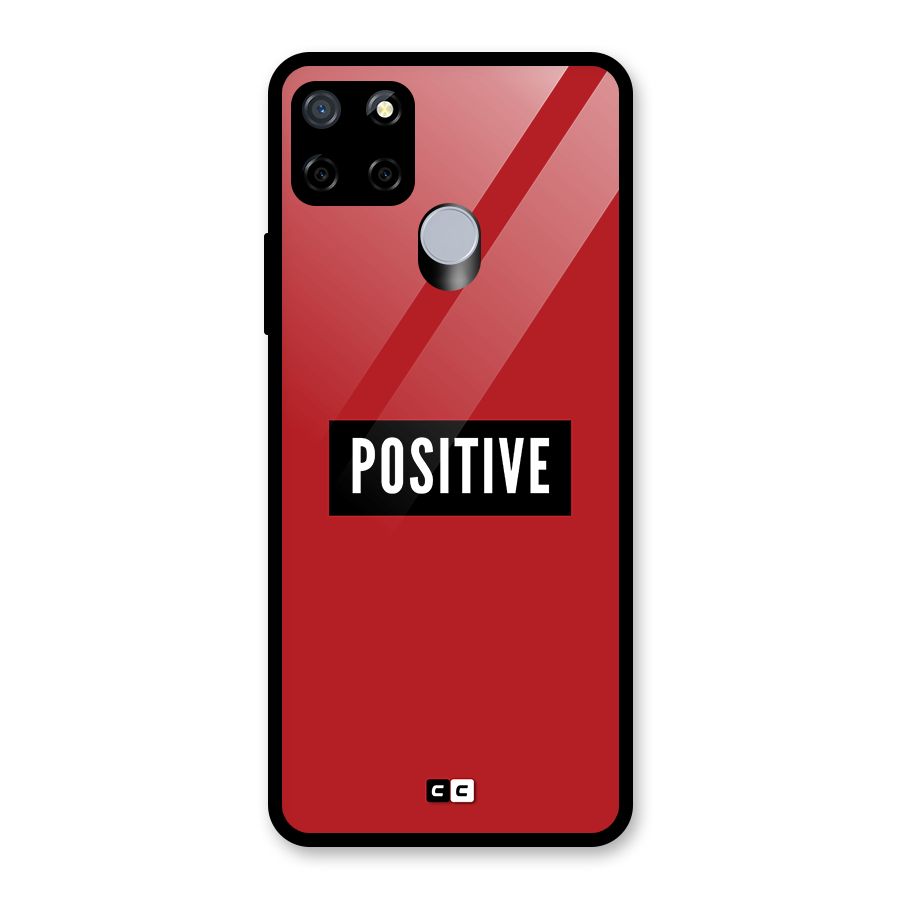 Positive Minimal Glass Back Case for Realme C12