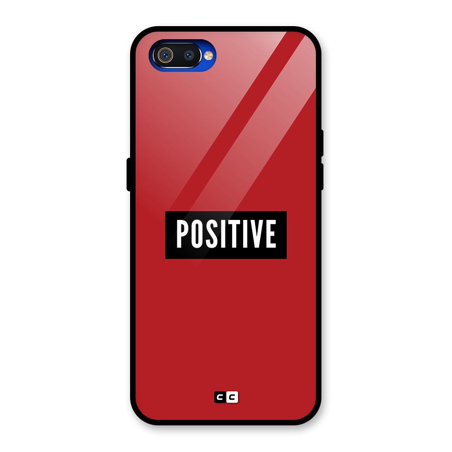 Positive Minimal Glass Back Case for Realme C2