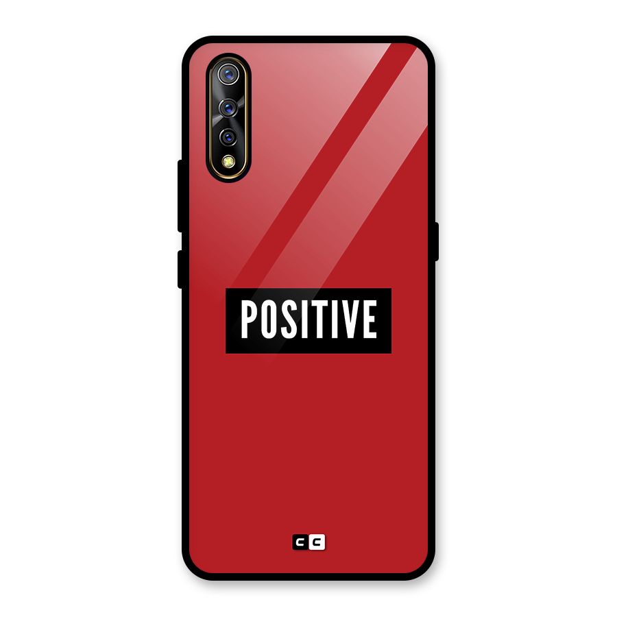 Positive Minimal Glass Back Case for Vivo S1