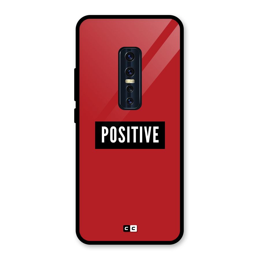 Positive Minimal Glass Back Case for Vivo V17 Pro