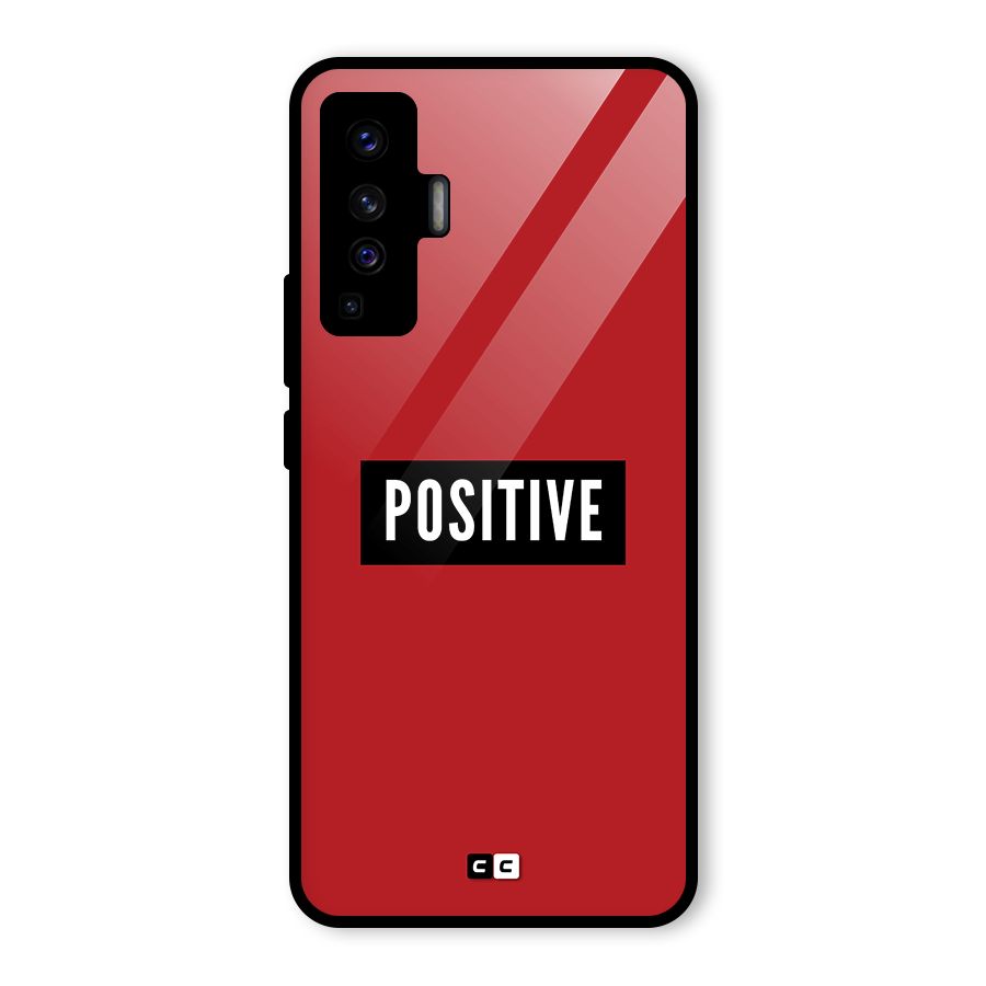 Positive Minimal Glass Back Case for Vivo X50