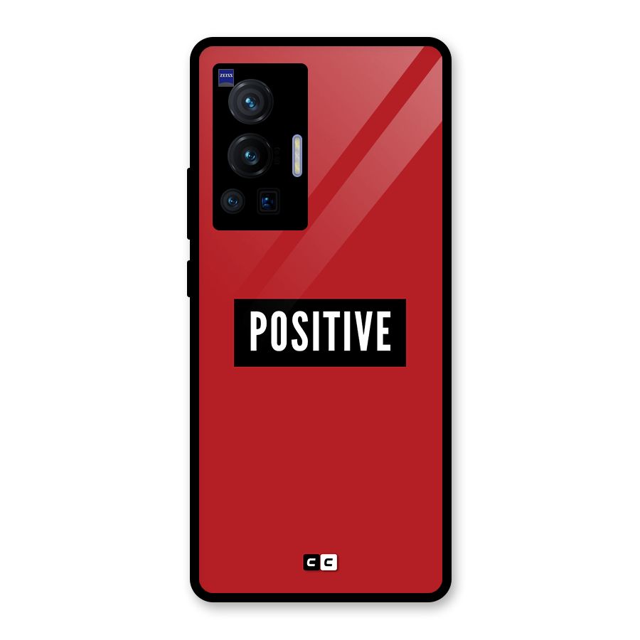 Positive Minimal Glass Back Case for Vivo X70 Pro
