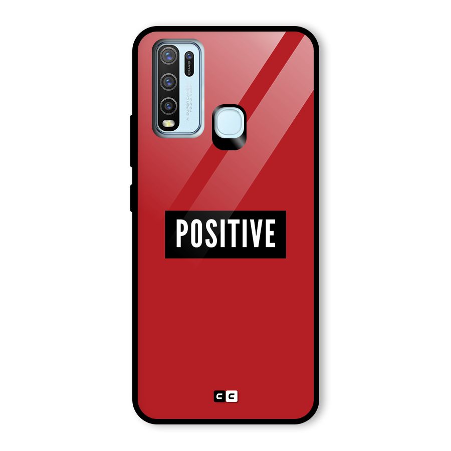 Positive Minimal Glass Back Case for Vivo Y50