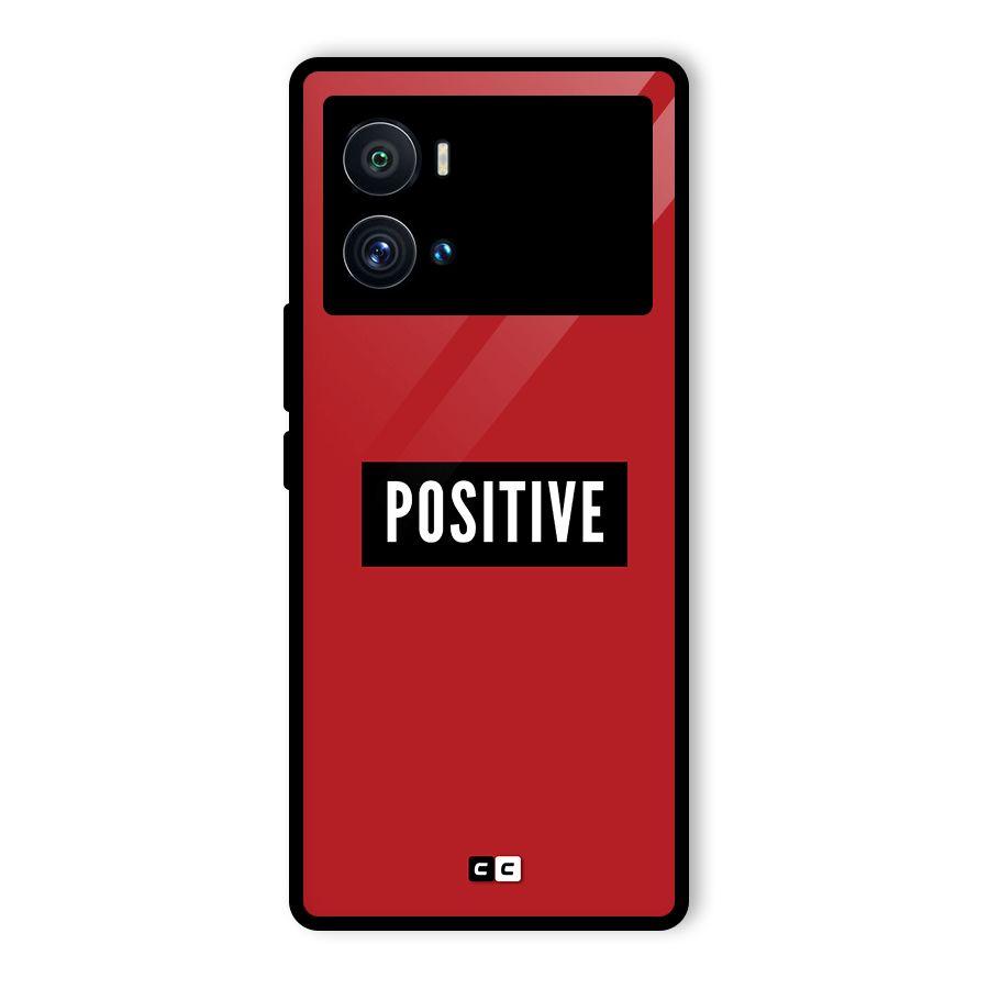 Positive Minimal Glass Back Case for Vivo iQOO 9 Pro
