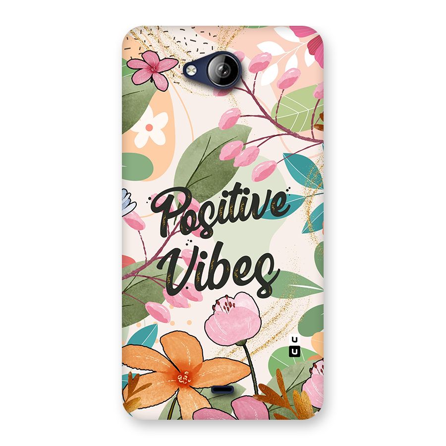 Positive Vibes Back Case for Canvas Play Q355