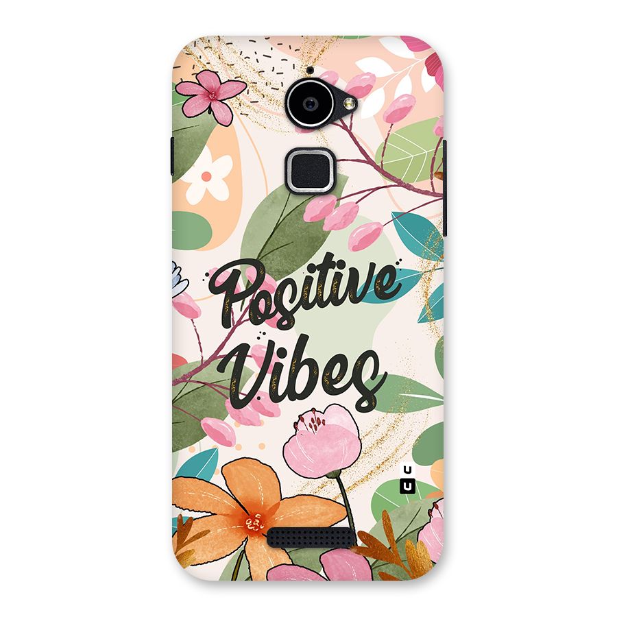 Positive Vibes Back Case for Coolpad Note 3 Lite