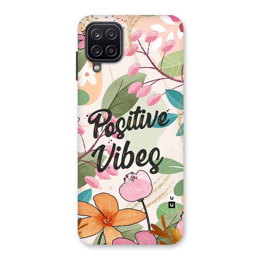 Positive Vibes Back Case for Galaxy A12