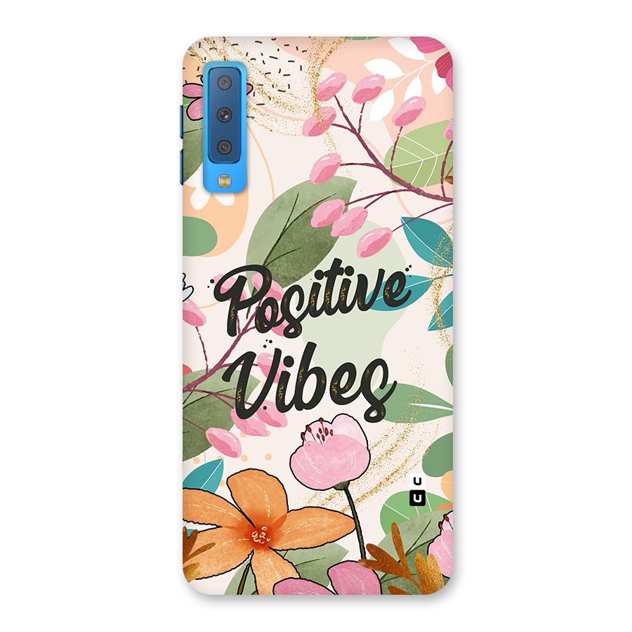 Positive Vibes Back Case for Galaxy A7 (2018)