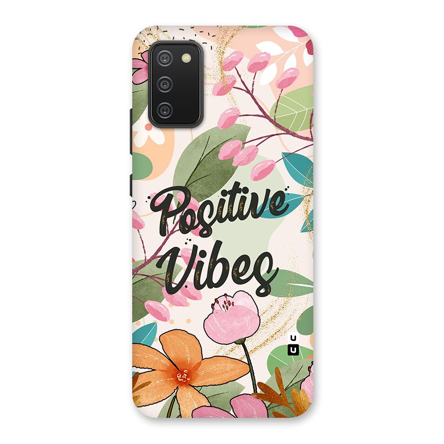 Positive Vibes Back Case for Galaxy M02s