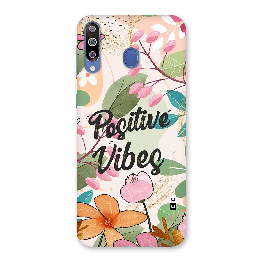 Positive Vibes Back Case for Galaxy M30
