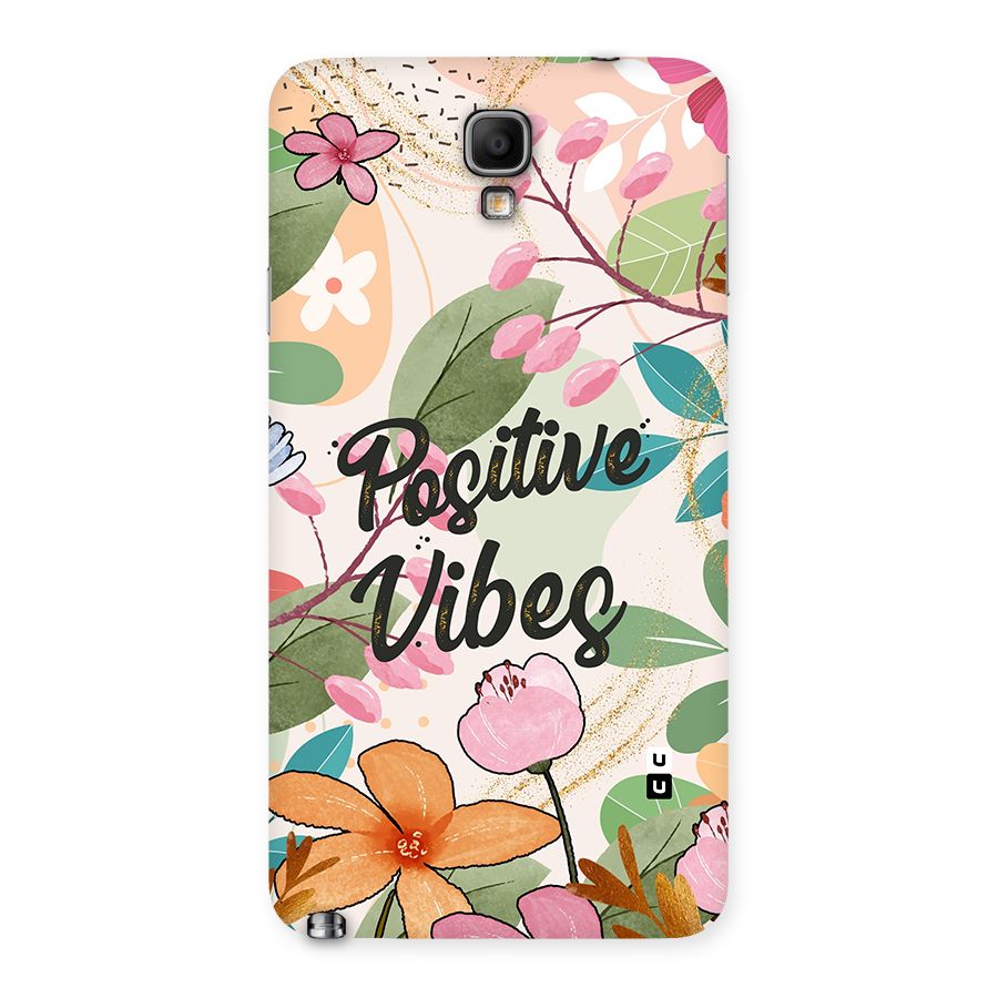 Positive Vibes Back Case for Galaxy Note 3 Neo