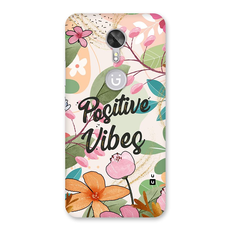 Positive Vibes Back Case for Gionee A1