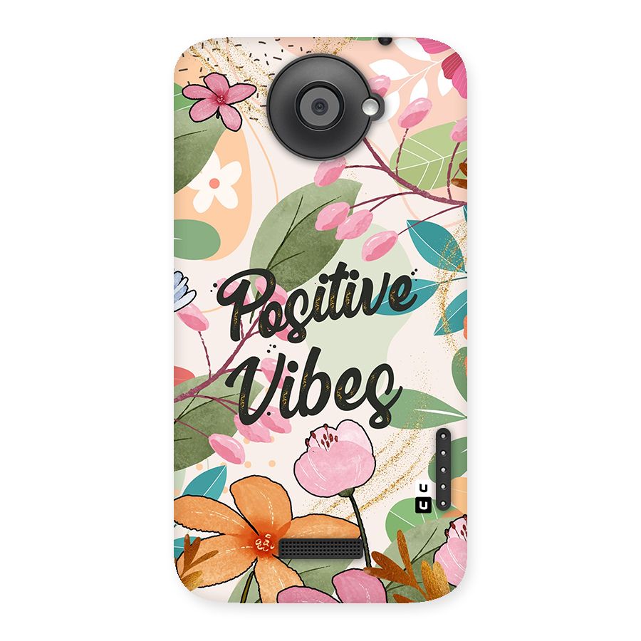 Positive Vibes Back Case for HTC One X