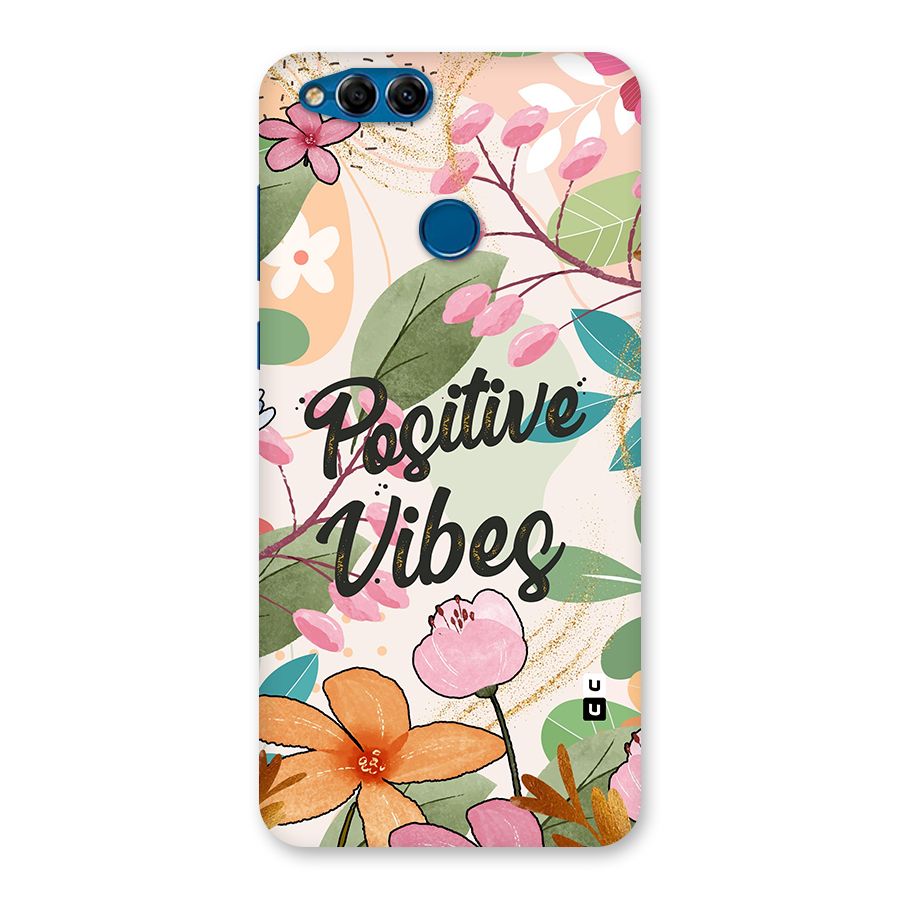 Positive Vibes Back Case for Honor 7X