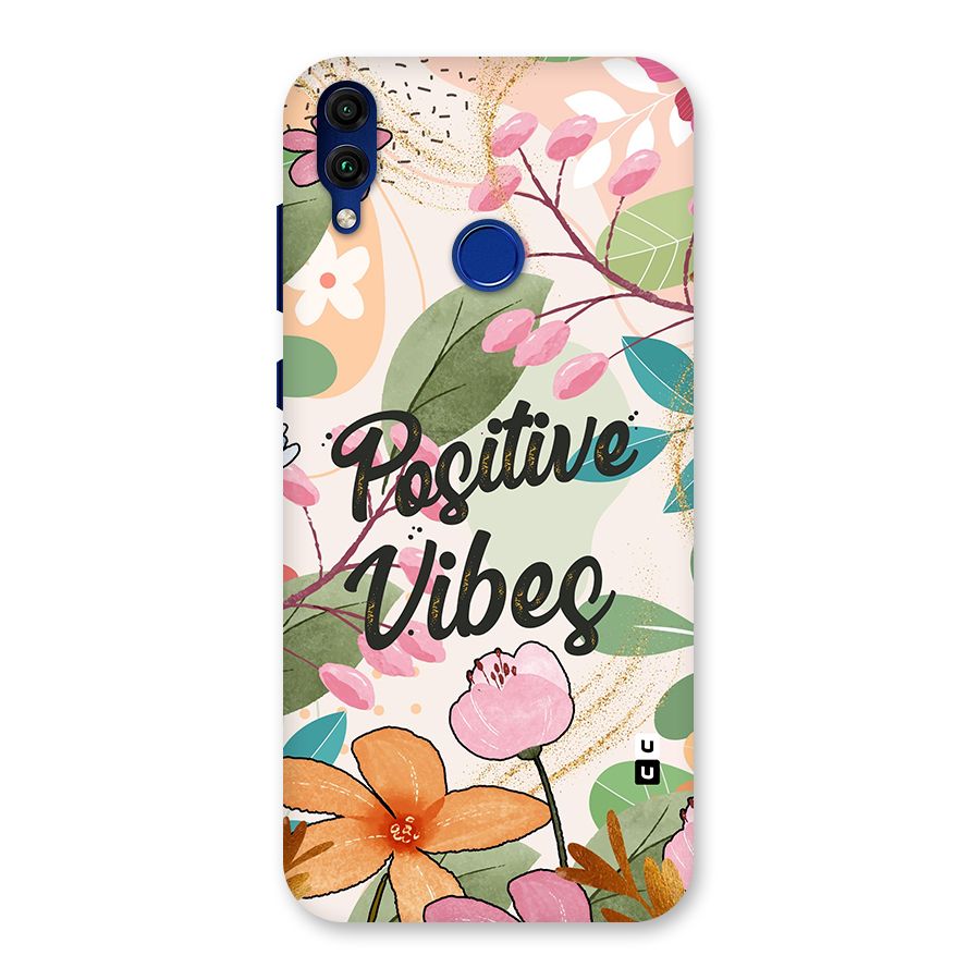 Positive Vibes Back Case for Honor 8C