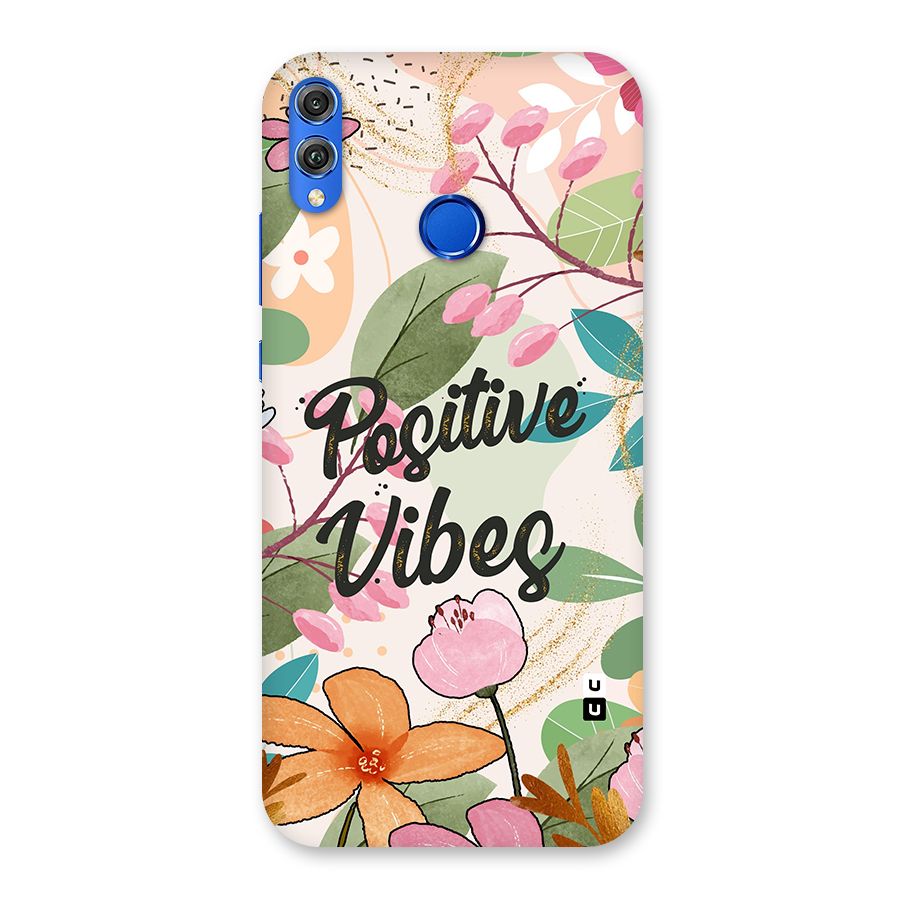 Positive Vibes Back Case for Honor 8X