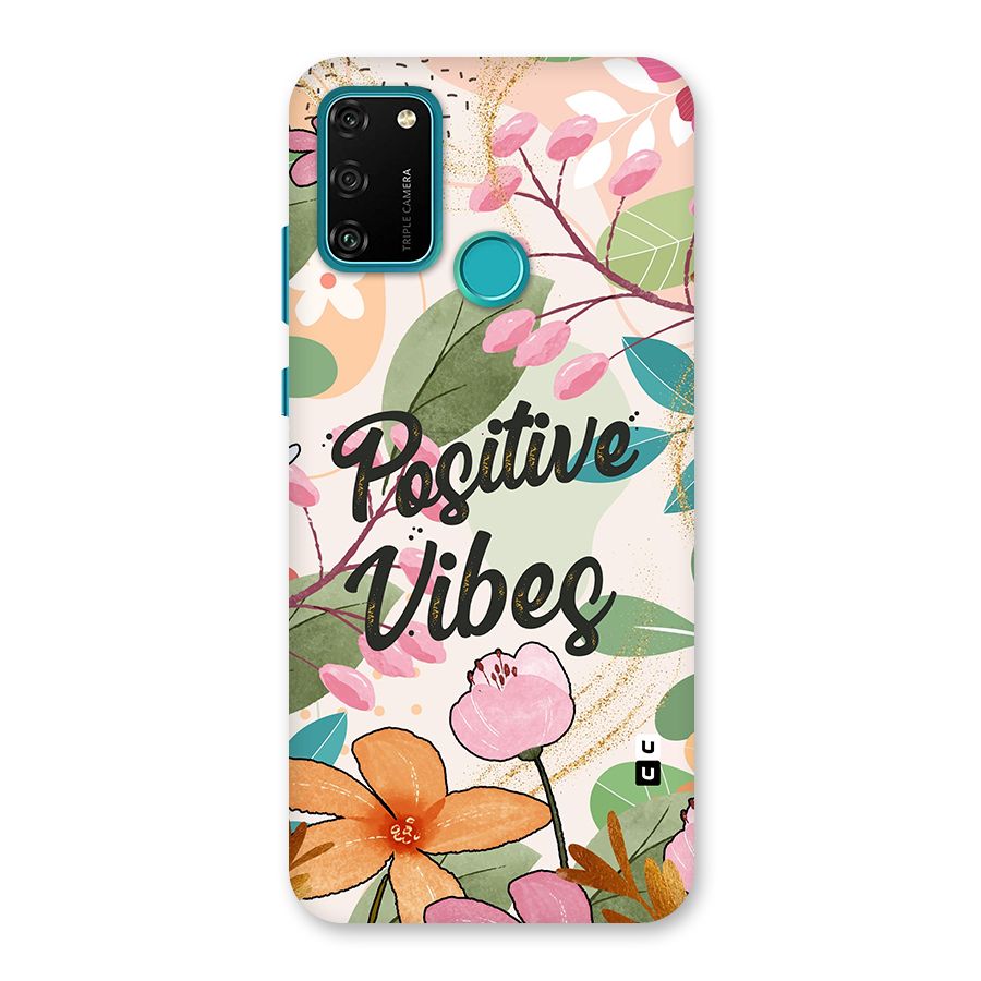 Positive Vibes Back Case for Honor 9A