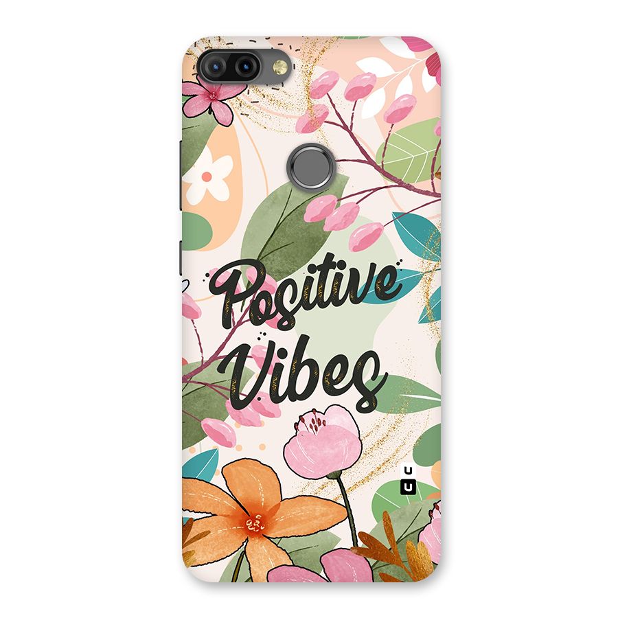 Positive Vibes Back Case for Infinix Hot 6 Pro