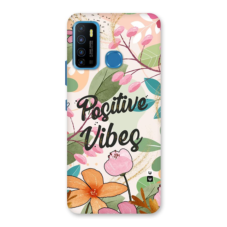Positive Vibes Back Case for Infinix Hot 9