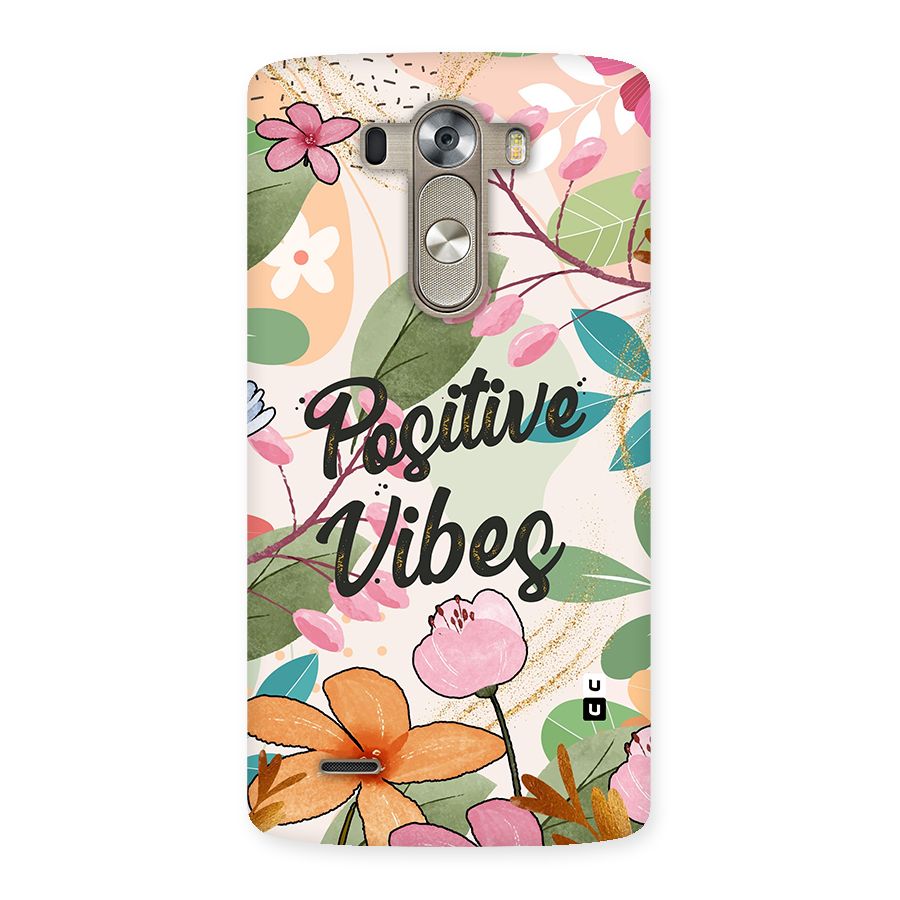 Positive Vibes Back Case for LG G3