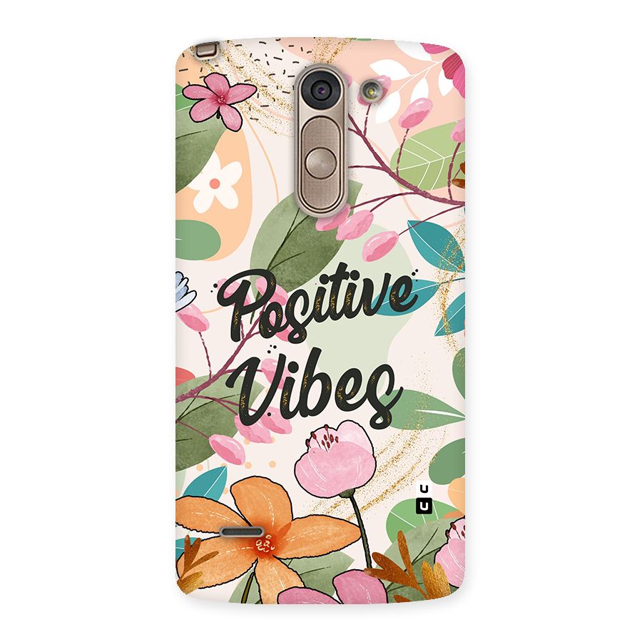 Positive Vibes Back Case for LG G3 Stylus