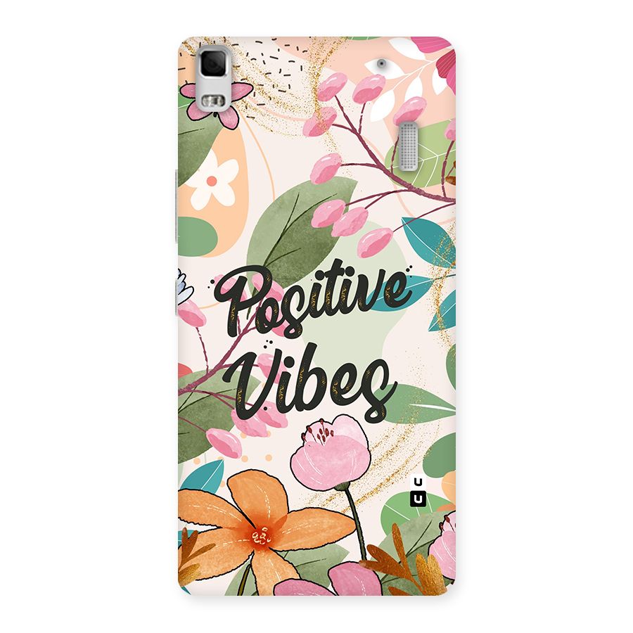 Positive Vibes Back Case for Lenovo A7000