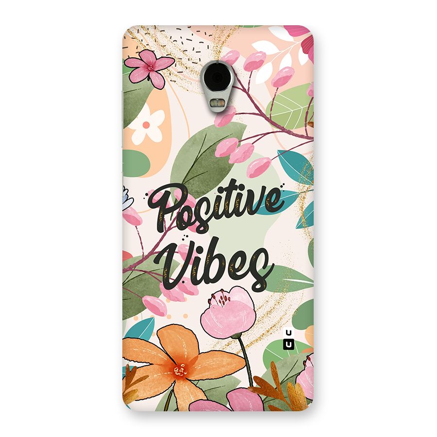 Positive Vibes Back Case for Lenovo Vibe P1